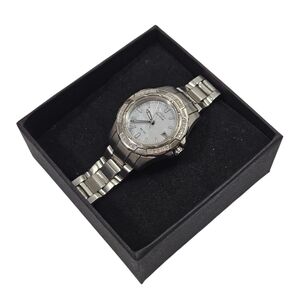 Citizen Eco Drive Women’s Stainless Steel Crystal Bezel Watch